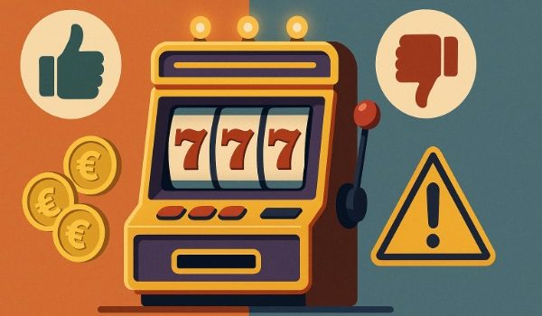 Avantages et inconvénients des machines à sous en ligne